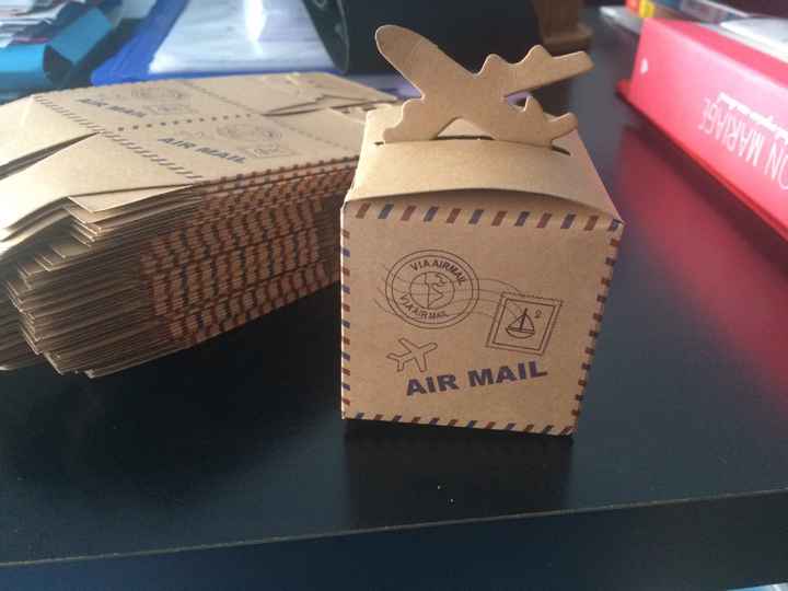 Réception de nos contenants à dragées :) - 1