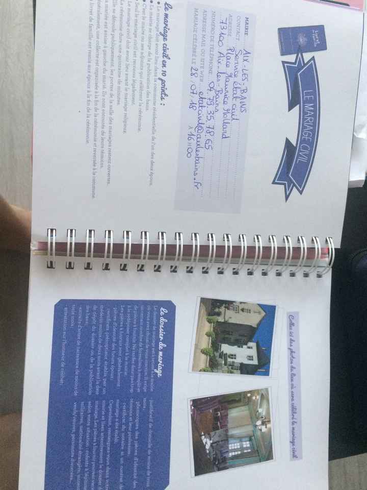 Un livre des préparatifs du mariage à remplir pas à pas - 3