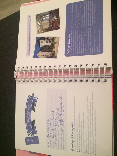 Carnet organisation de mariage 7