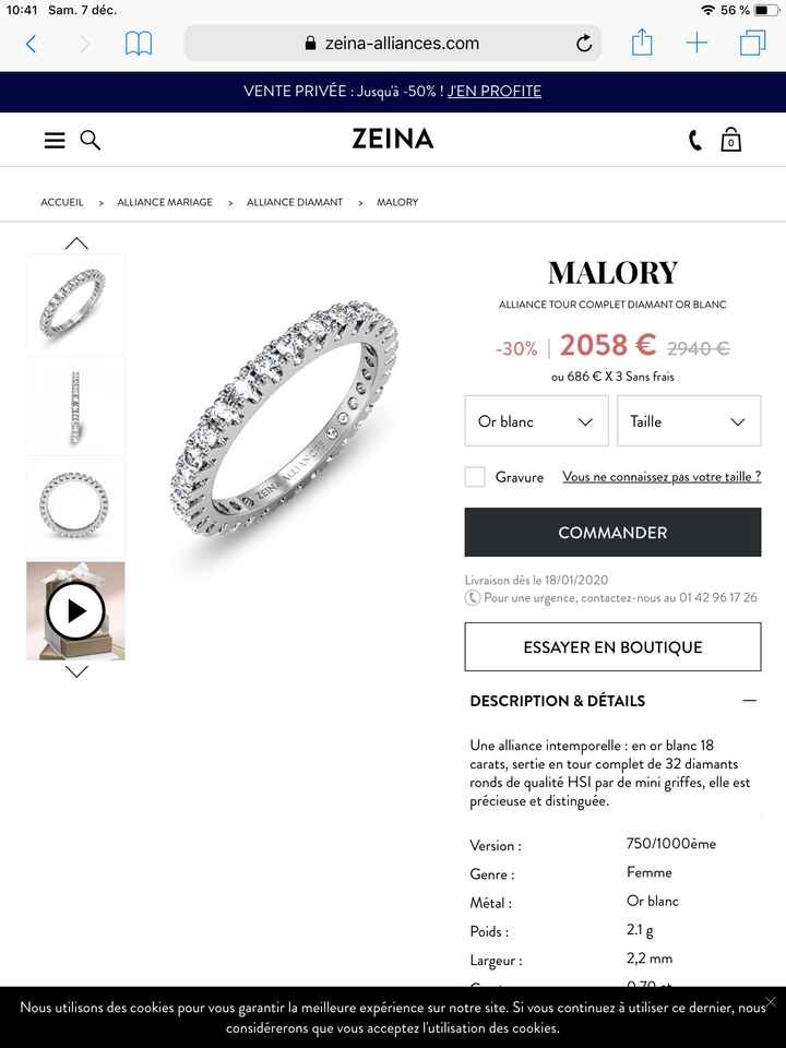 Comment sont vos alliances ? - 1