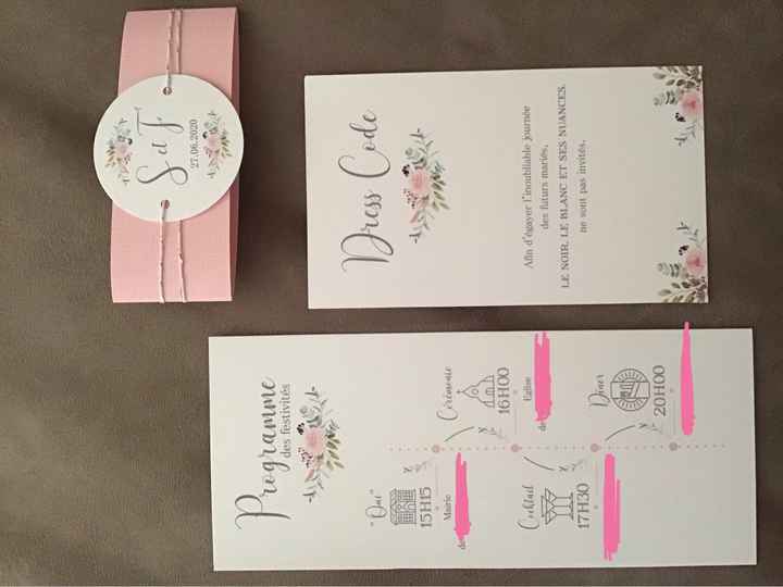 Vos avis sur mon faire-part :) - 3