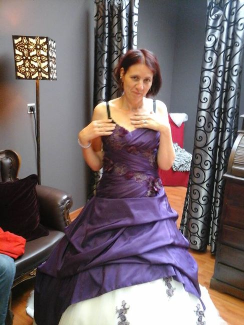 1ère robe que j'ai éssayée