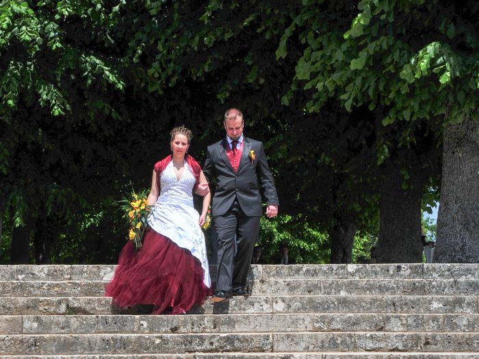 MARIAGE : ARRIVEE A LA MAIRIE