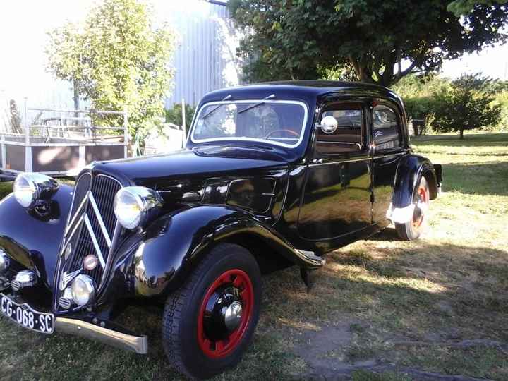 Notre voiture pour le mariage