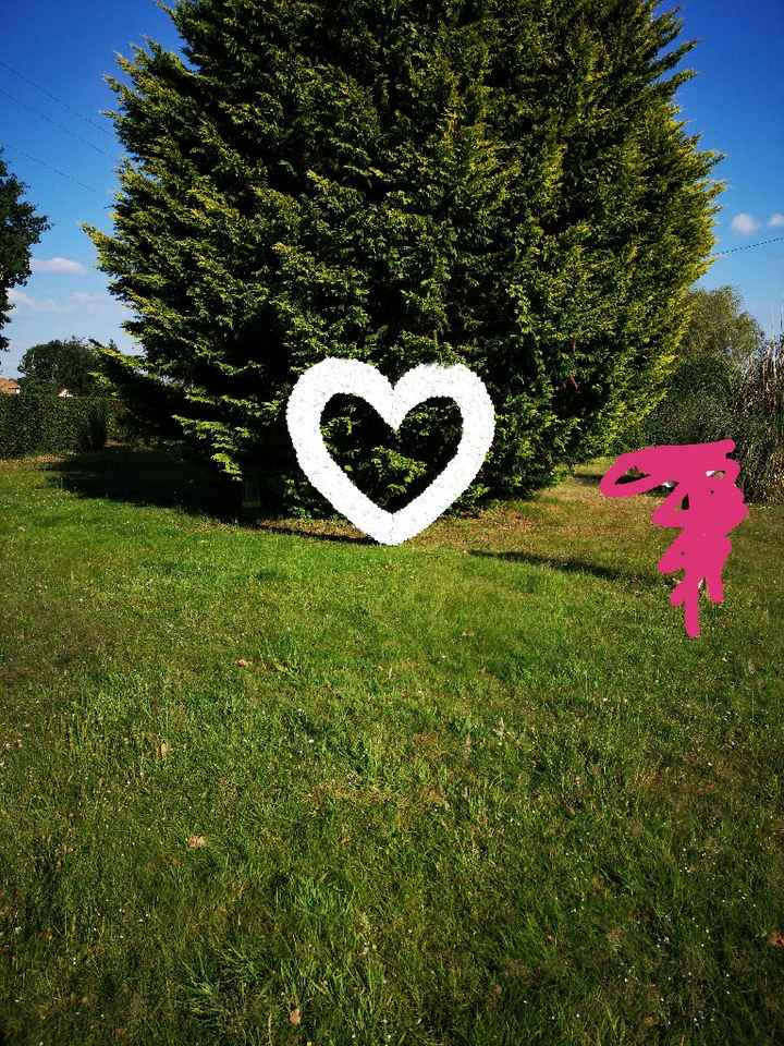 Coeur geant fait main - 1