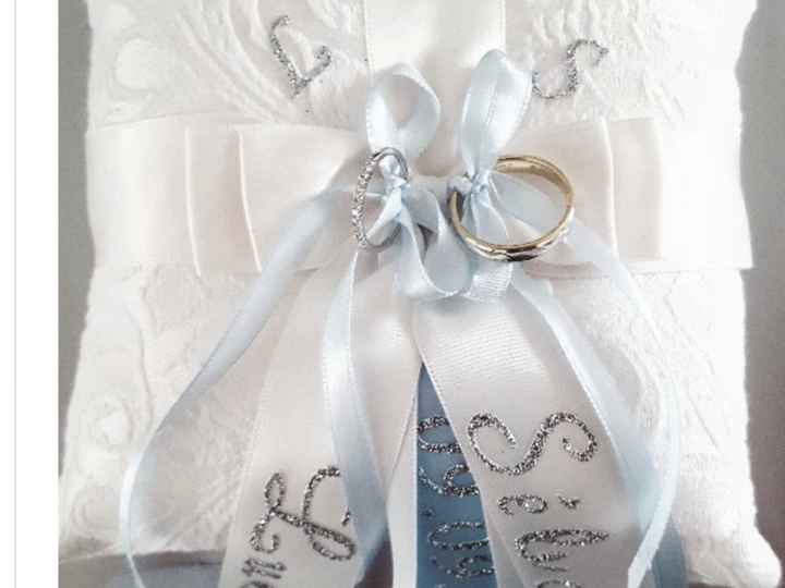 Idée pour coussin d’alliance