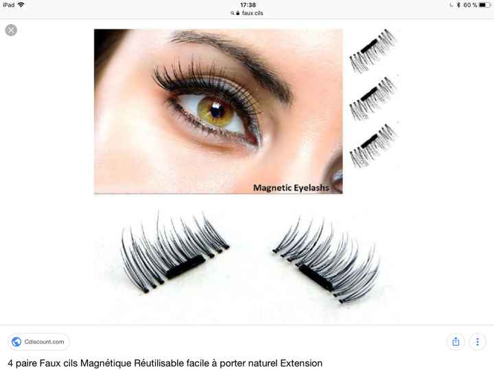Faux cils magnétiques 