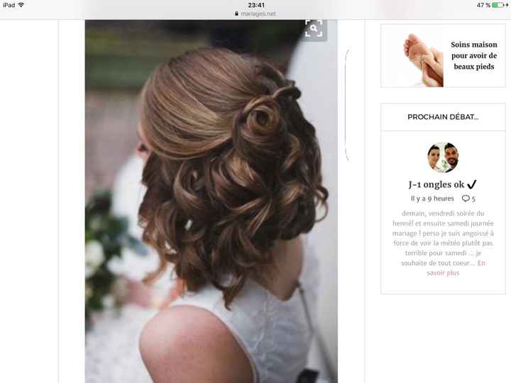 Coiffure souhaitée 