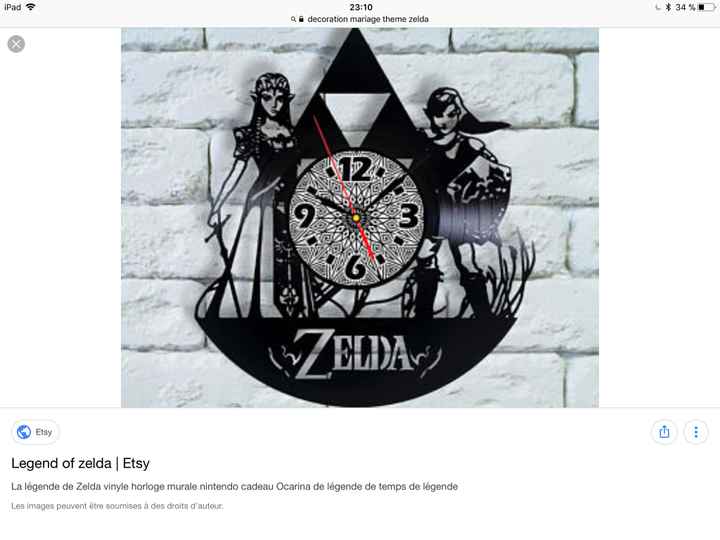 Le temps theme Zelda sur etsy
