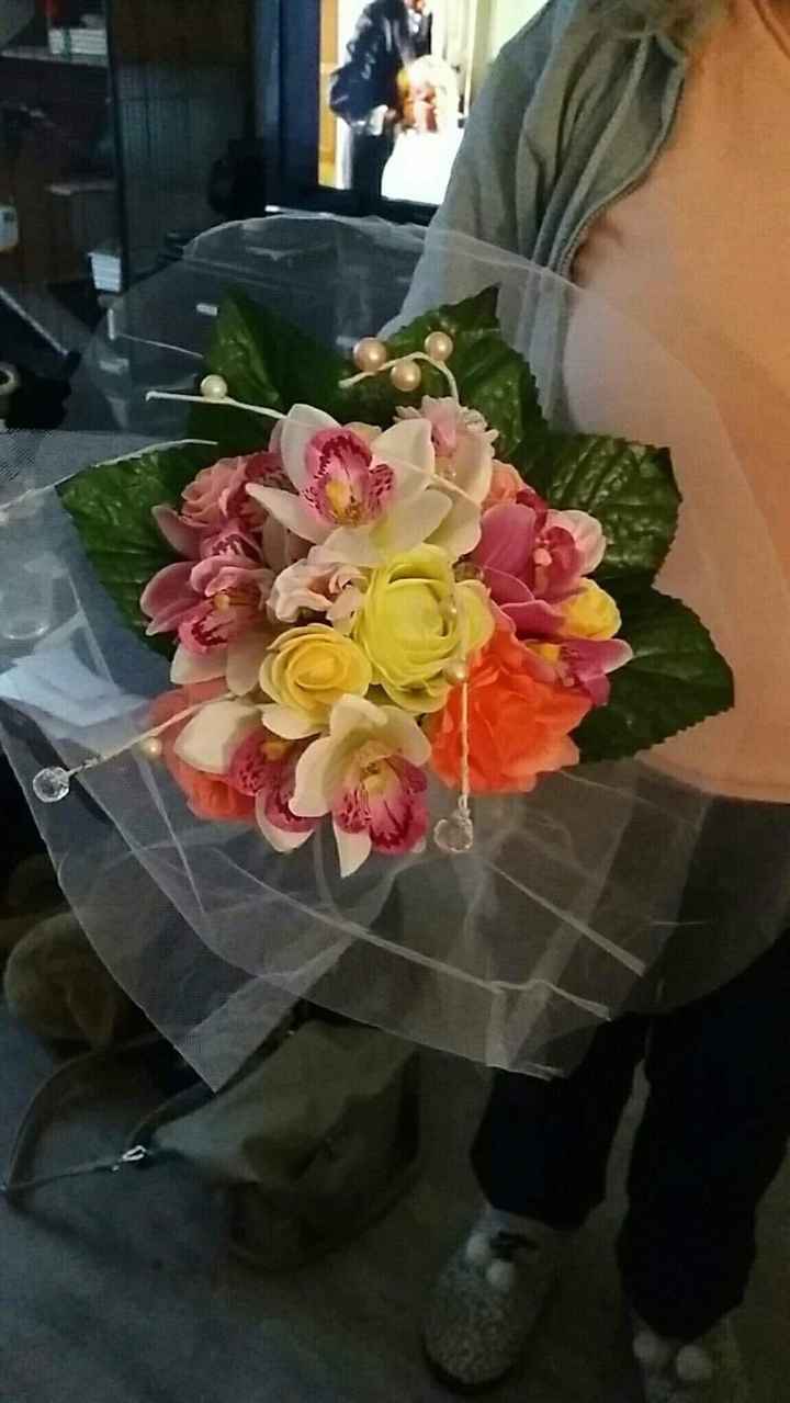 Mon bouquet fait par ma fille. 😍
