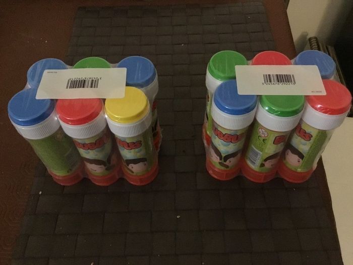 Flacons à bulle chez Auchan 
