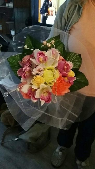 Mon bouquet fait par ma fille