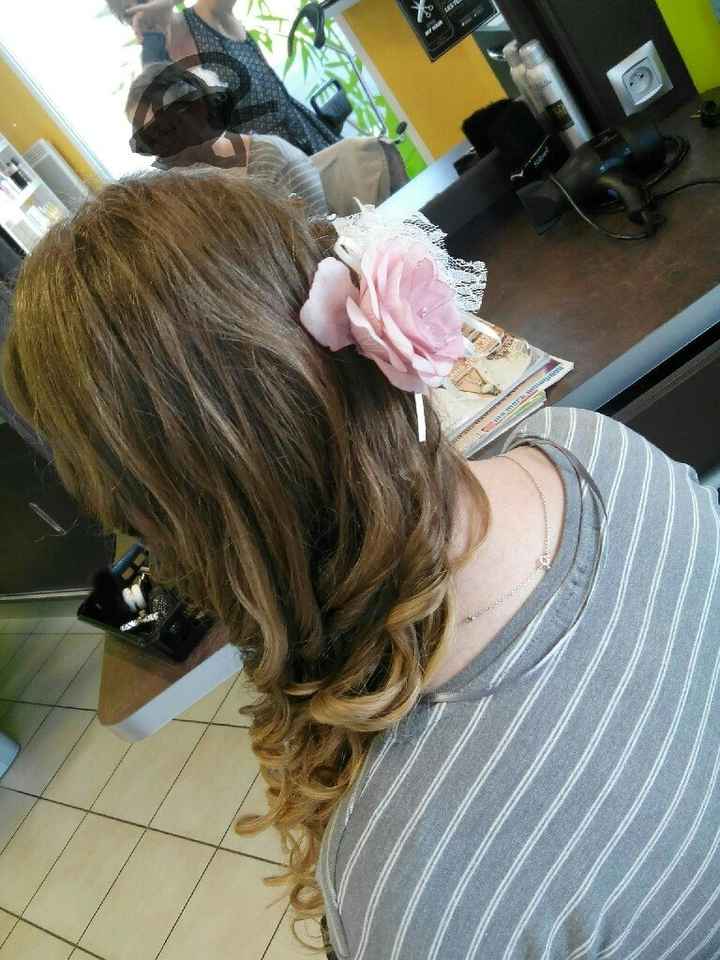 Deuxième essai coiffure : je crois que c'est le bon ! - 1