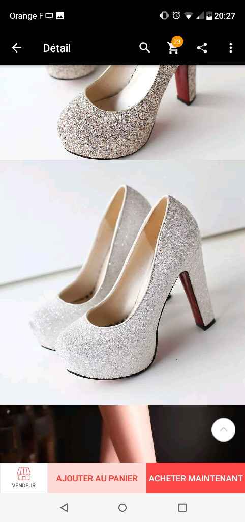 Choix chaussures - 1
