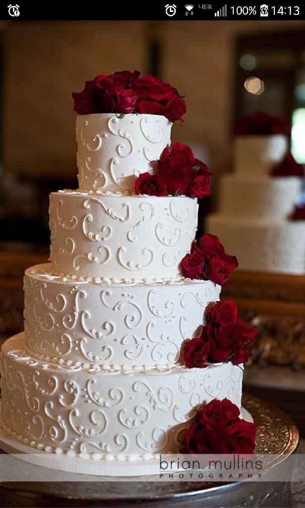  Wedding cake rouge et blanc : conseils saveurs et ingrédients - 1