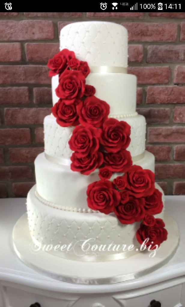  Wedding cake rouge et blanc : conseils saveurs et ingrédients - 2