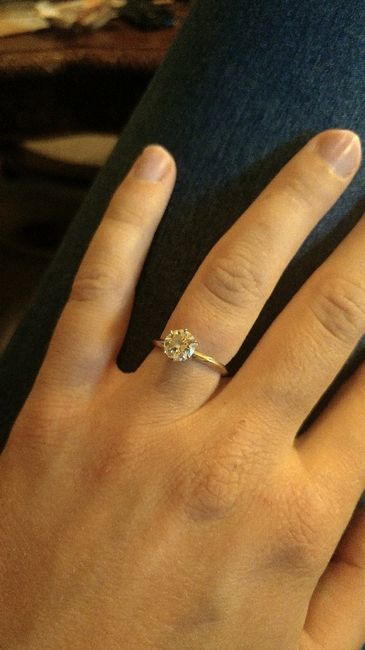 Ma bague de fiançailles - 1