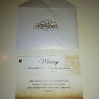 Faire part terminé - 2