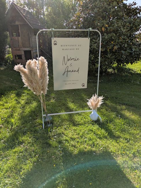 Panneau de bienvenue 6