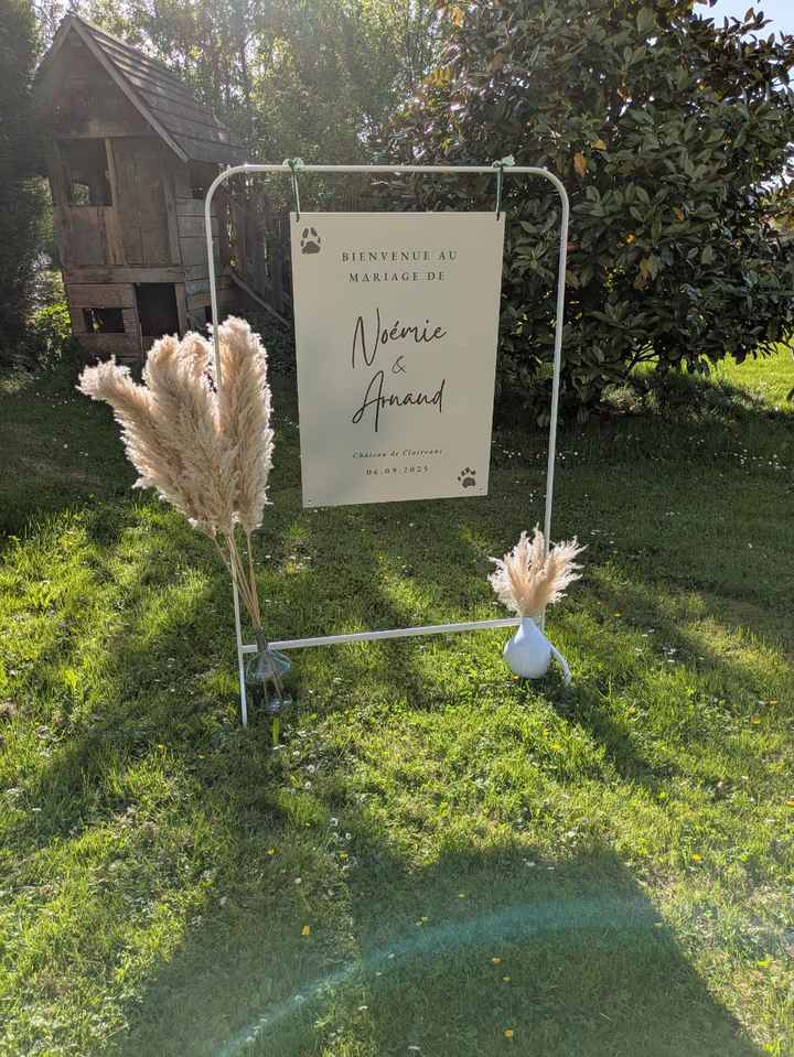 Panneau de bienvenue - 1