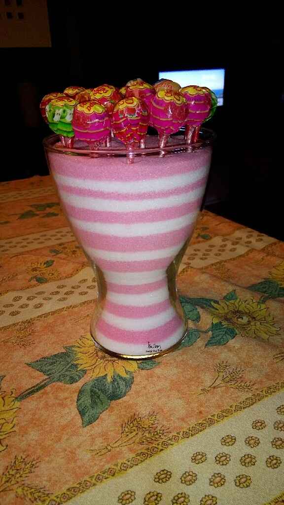 Centre de table sur le thème de la gourmandise - 1