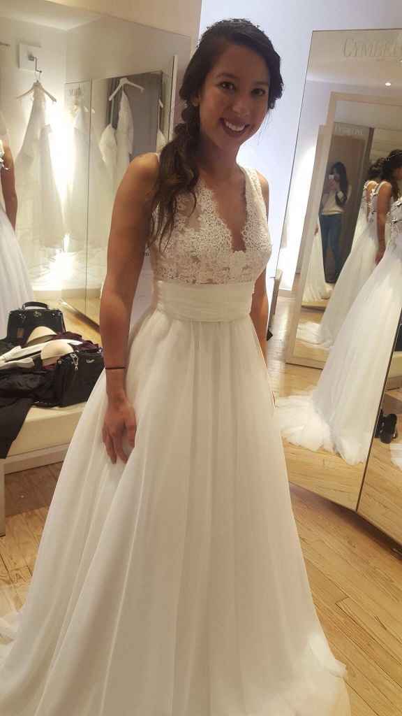 Choix de la robe,  au secours (2eme post) - 2