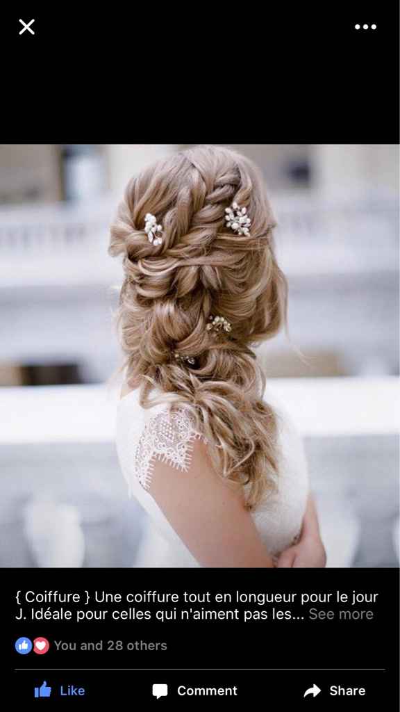Coiffure selon la robe - 1