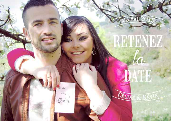 A quoi ressemblent vos "save the date" ? - 1