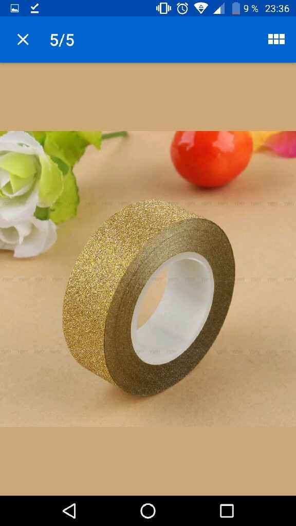 Verre déco trouvé - 1