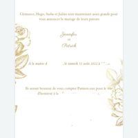 Concours voici mon Faire-part  Jennifer - 2