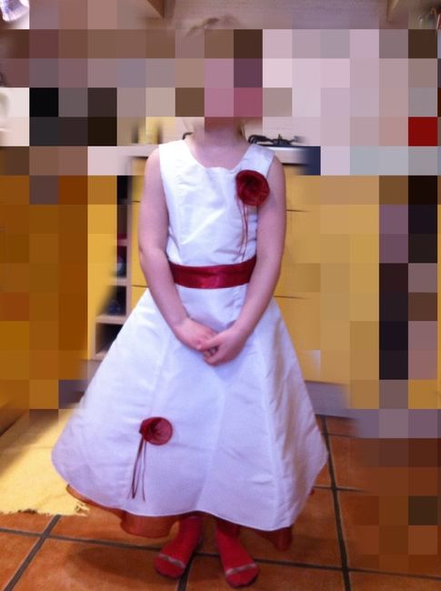 Robe de la plus petite