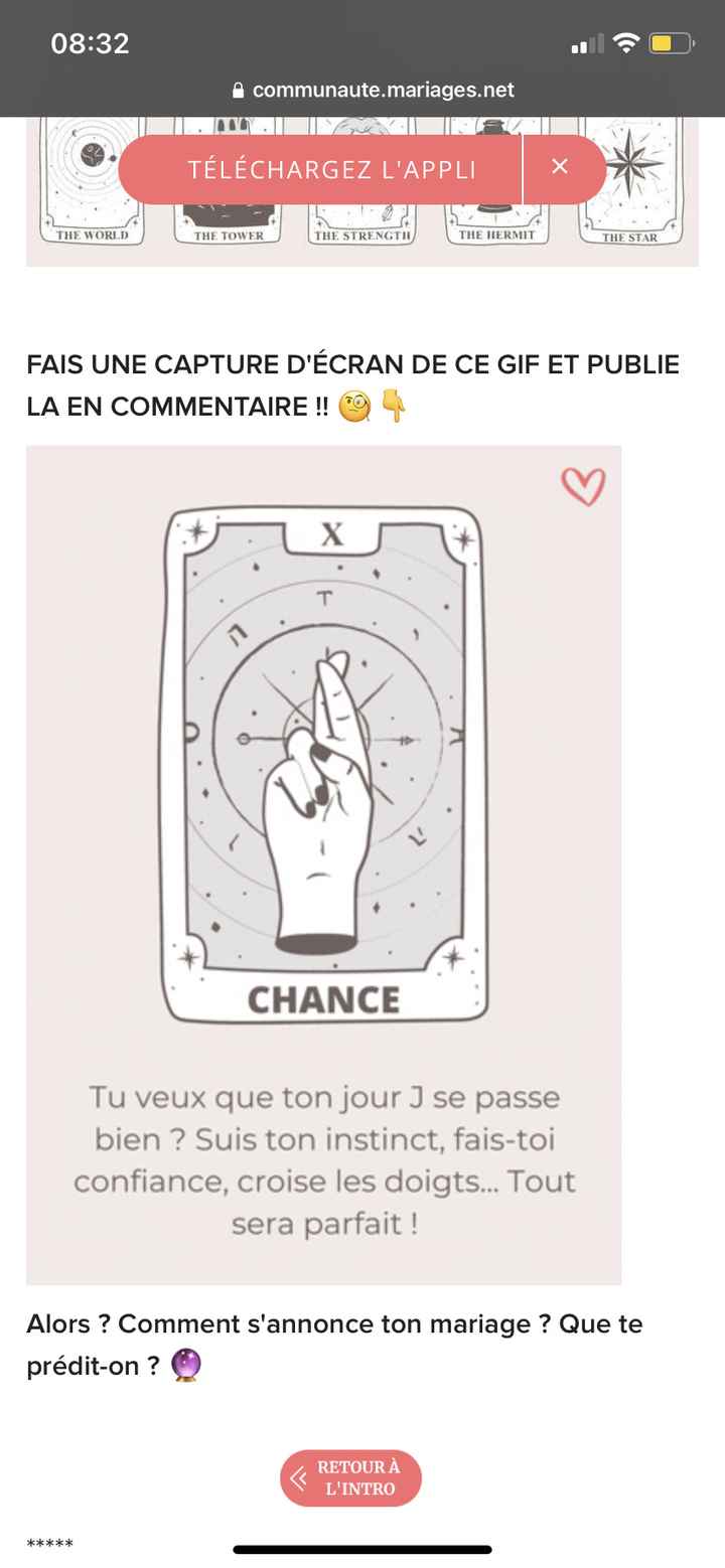La chance te sourit 🔮😃 - 1