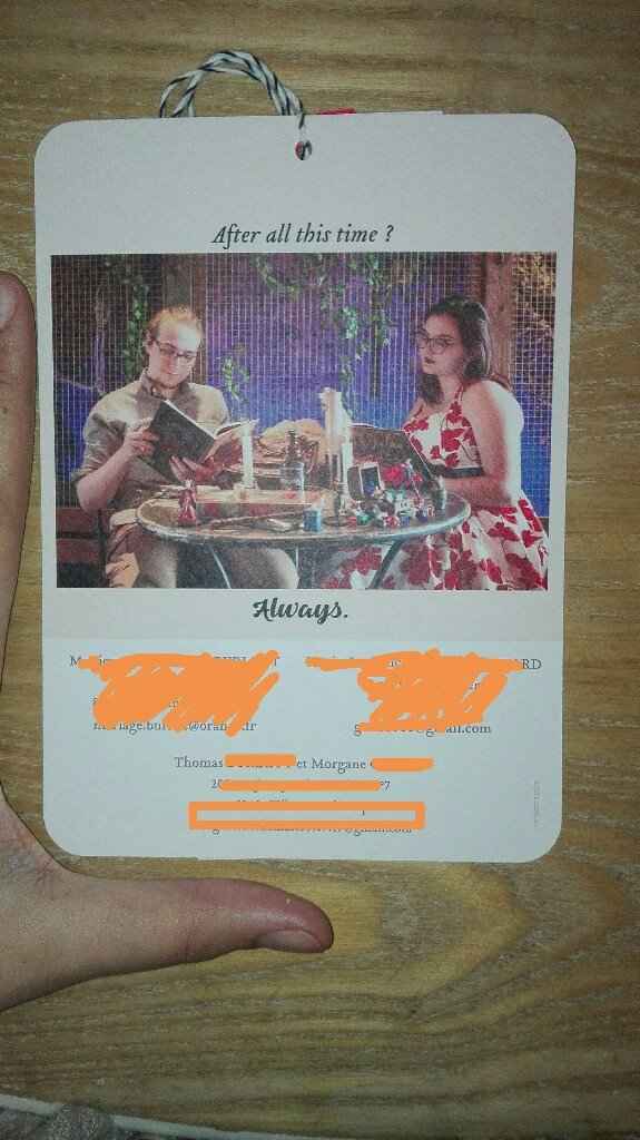 Essai faire-part Carteland reçu ! - 3