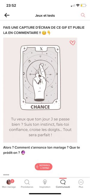 La chance te sourit 🔮😃 6