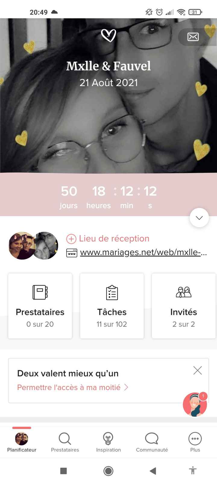 Ton mariage approche ? Le compte à rebours est lancé ! ⌚ - 1