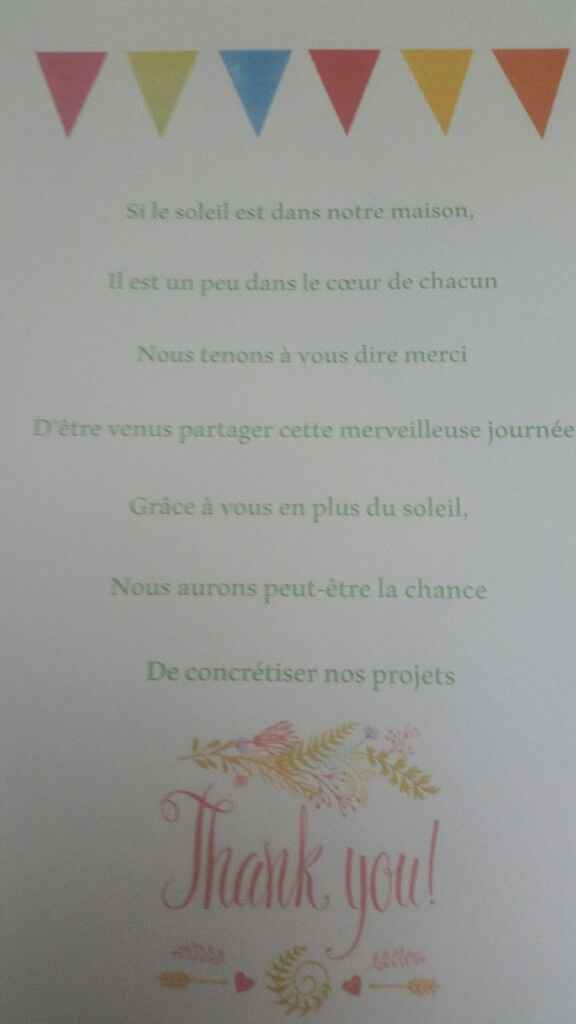 Texte remerciements urne - 1