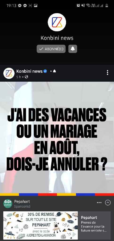 Petit point rapide du ministre des solidarités et de la santé sur les mariages - 1