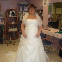 ma robe après la coiffure