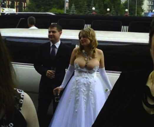 Une mariée au décolleté xxl - 1