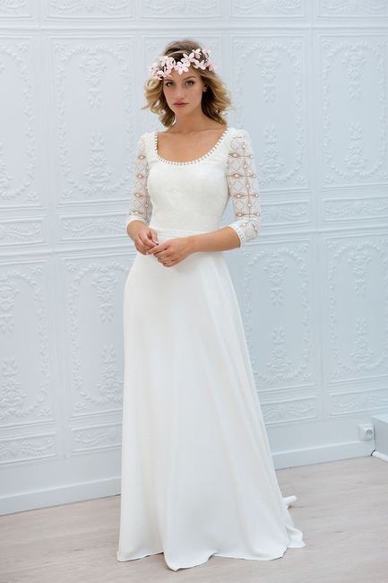 1,2,3 styles champêtre : La robe 👰 3