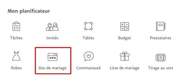 Que ton mariage soit Unique ! Gagne la web Premium 💙 1