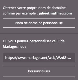 Que ton mariage soit Unique ! Gagne la web Premium 💙 5