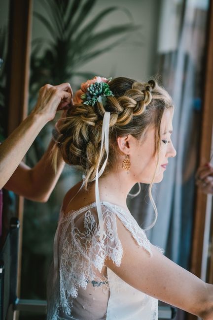 Tu porteras la tresse le jour de ton mariage ? 4