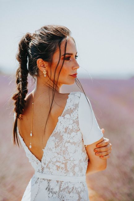 Tu porteras la tresse le jour de ton mariage ? 6