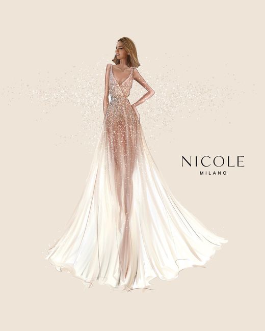 2 robes de la nouvelle collection Nicole Milano pour le festival de Venise ❤️ 3