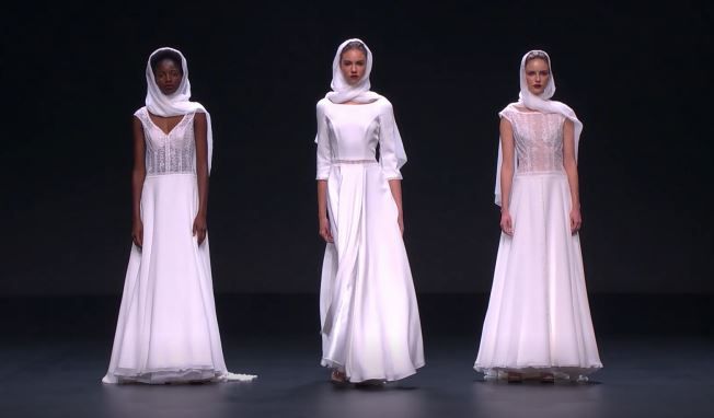 Cymbeline protagoniste de cette 2ème journée de la Bridal fashion Week 2020 2