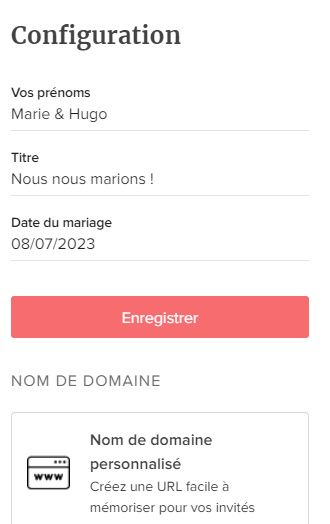 Découvre comment créer pas à pas ton site Web de mariage ! 👇 10