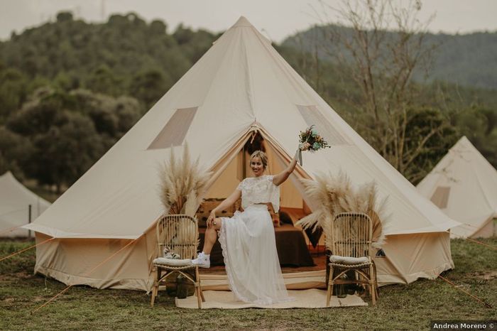 Tu pourrais passer la nuit de noce dans une tente ?! 🌙 1