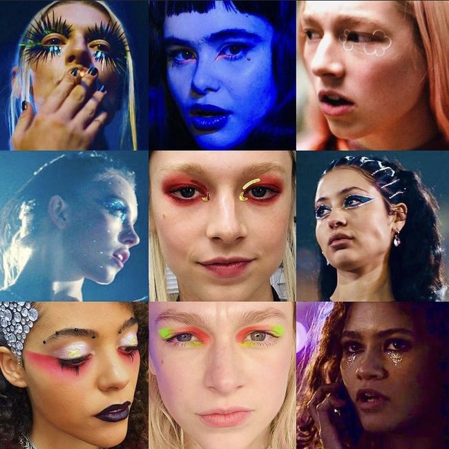 6 maquillages inspirés de la série Euphoria : Vote pour ton favori 💋 1