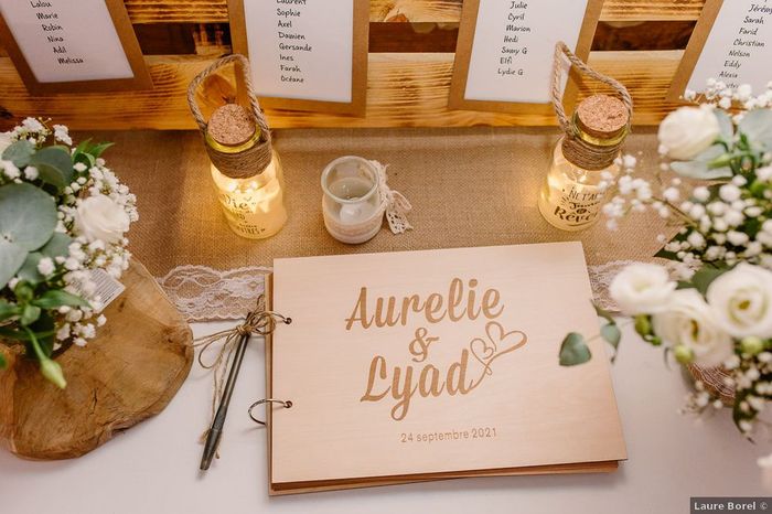 Ton de rose pastel : Sur les tables, faire-part ou livre d'or ? 3